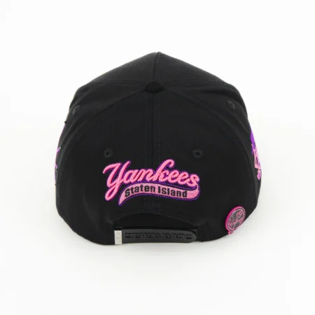 Gorra BigBoss NY PINK BLACK | Snapback Visera Curva