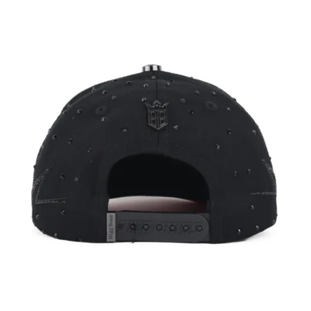 GORRA BIGG BOSS RAYO CRYSTAL BLACK RED