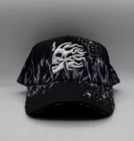 Cashedout Hat “PURPLE FLAME ” Just The Hat Brand New Dandy Hats Barbas Hats