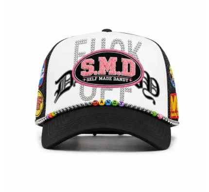 Another Dandy Drop X Dandy hats “SMD” white F&F